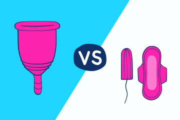 Menstrual Cups vs Tampons & Pads